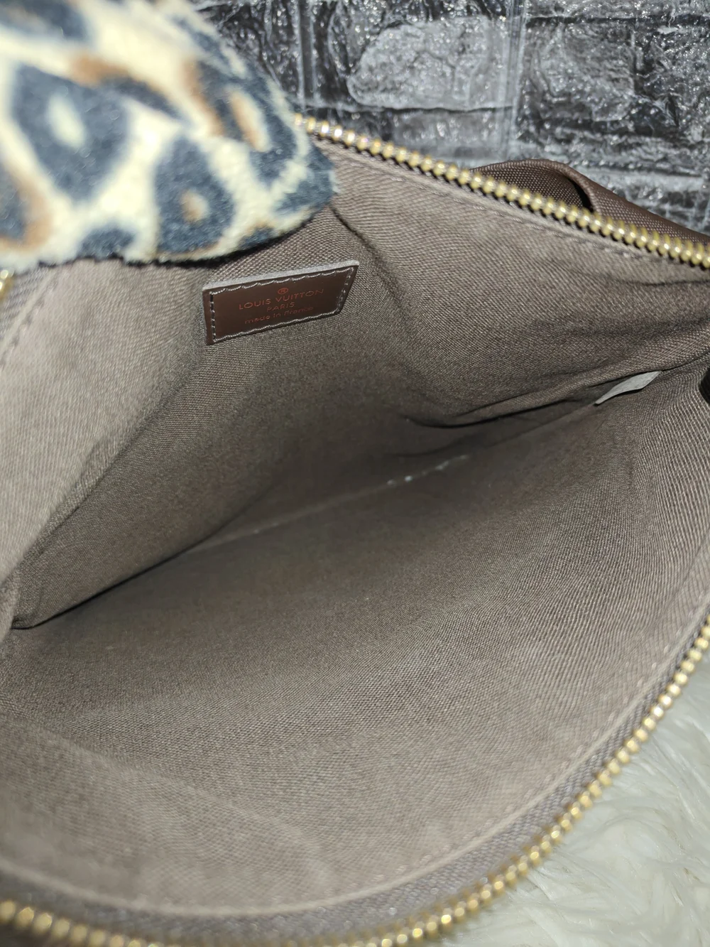 Louis Vuitton Brown Damier Crossbody Messenger Bag
